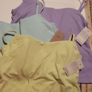 NWT 40B Vestiny Camisole W/ Underwire Bra Lot of 3